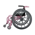 thumbnail image 4 of Silla de ruedas de juguete, modelo en miniatura de silla de ruedas, juguete de rol, micro paisaje, artículo de colección, juguete realista para niños,, 4 of 8