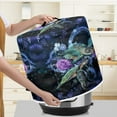 thumbnail image 1 of Xoenoiee Floral Sea Turtles Pattern Pressure Cooker Cover for 8 qt Instant Pot, Kitchen Appliance Dust Cover with Pockets for Rice Cooker Air Fryer Slow Cooker, 1 of 6