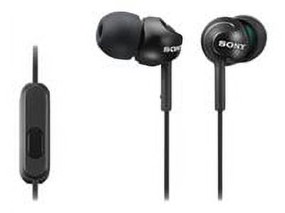 Sony MDR-EX110AP Monitor Headphones for Android Devices (Black) - image 3 of 6