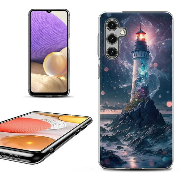 OneToughShield ® for Samsung Galaxy A14 5G Phone Case, Fashion Cover Case - Surreal Lighthouse