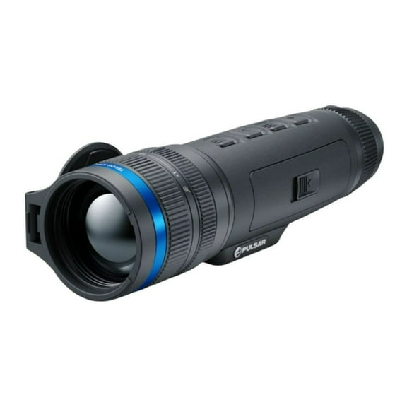Pulsar Telos XP50 Ambidextrous Thermal Monocular with 640x480 Sensor, Germanium Lens, 1800 m Detection Range, and Built-In Video Recorder (Black)