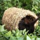 thumbnail image 2 of Portable Straw Rabbits Playhouse Chinchilla Hideaway Tubes Pet Cage Chewing Toys Rabbit Hut, 2 of 3