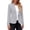 Gray, variant on Dressy Womens Blazers Short Fall Long Sleeve Business Womens Jackets Slim Evening Plain Outerwear Gray S