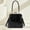 Black, variant on Small Shoulder Bags - Crossbody Purses for Women - Artificial Leather Handbag Clutch Hobo Purse -Brown