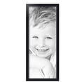 thumbnail image 2 of ArtToFrames 8" x 20" Contemporary Black Picture Frame, 8x20 inch Black Wood Poster Frame (WOM-4730),  Pack, 2 of 7