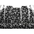 thumbnail image 2 of CalTrend Rear 40/60 Split Bench NeoSupreme Seat Covers for 1998-2002 Honda Passport - HD103-31NA Hawaii Black Insert and Trim, 2 of 3