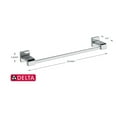 thumbnail image 4 of Delta Faucet 77518 Ara Towel Bar Rack, 18 inch, Chrome, 4 of 6