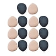 thumbnail image 1 of 10 Uds Esponja de maquillaje Yinane Soplo de maquillaje triangular Negro, 1 of 8