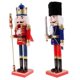 thumbnail image 1 of Muñeco Cascanueces de Madera,Marioneta de madera,Juguete de figuras de cascanueces para ,Adornos navideños decoración del hogar,Adorno Cascanueces Sunnimix Muñeco Cascanueces de Madera, 1 of 8