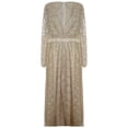 thumbnail image 5 of Women's Sequin Style Deep V Mid Waist Banquette Bead Dress Dress Dresses for Wedding Guest Wedding Dresses with No Train New Years Eve Romper Women Dress for Graduation for Women Tie Evening Gowns for, 5 of 6