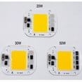 thumbnail image 3 of AC 220V 20W/30W/50W Free Driver High Pressure LED Chip COB Light Source 220V-50W-3000K, 3 of 5