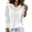 White, variant on yillto Womens Sweatshirt Velvet Hoodies Long Sleeve Pullover Fashion Fall Winter Christmas Sweatshirts
