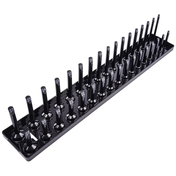 JEGS Metric Socket Organizer [1/2 in. Drive]
