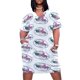 thumbnail image 1 of Vestido largo holgado con bolsillos para mujer vestido largo con velo Derby de Kentucky, 1 of 6