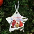 thumbnail image 4 of Christmas Ornaments, Cardinals Appear When Angels Are Near Ceramic Ornaments, Christmas Tree Decorations - Oval, 1 Pcs, 4 of 7