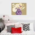 thumbnail image 5 of Orinice  Flower Poster - Retro Flower Vase Print - Checkered Art - Groovy Floral Art - Abstract Art - Sketch Art - Chic Boho Art - Aesthetic Living Room or Office Decor  16x12in, 5 of 6