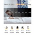 thumbnail image 5 of Ocean Archor Blackout Curtains for Bedroom/Living Room, Thermal Insulated Kitchen Curtains, Summer Rustic Nautical Coastal Beach Blue Stripes Grommet Darkening Window Treatment Drapes 42"x63"x2, 5 of 8