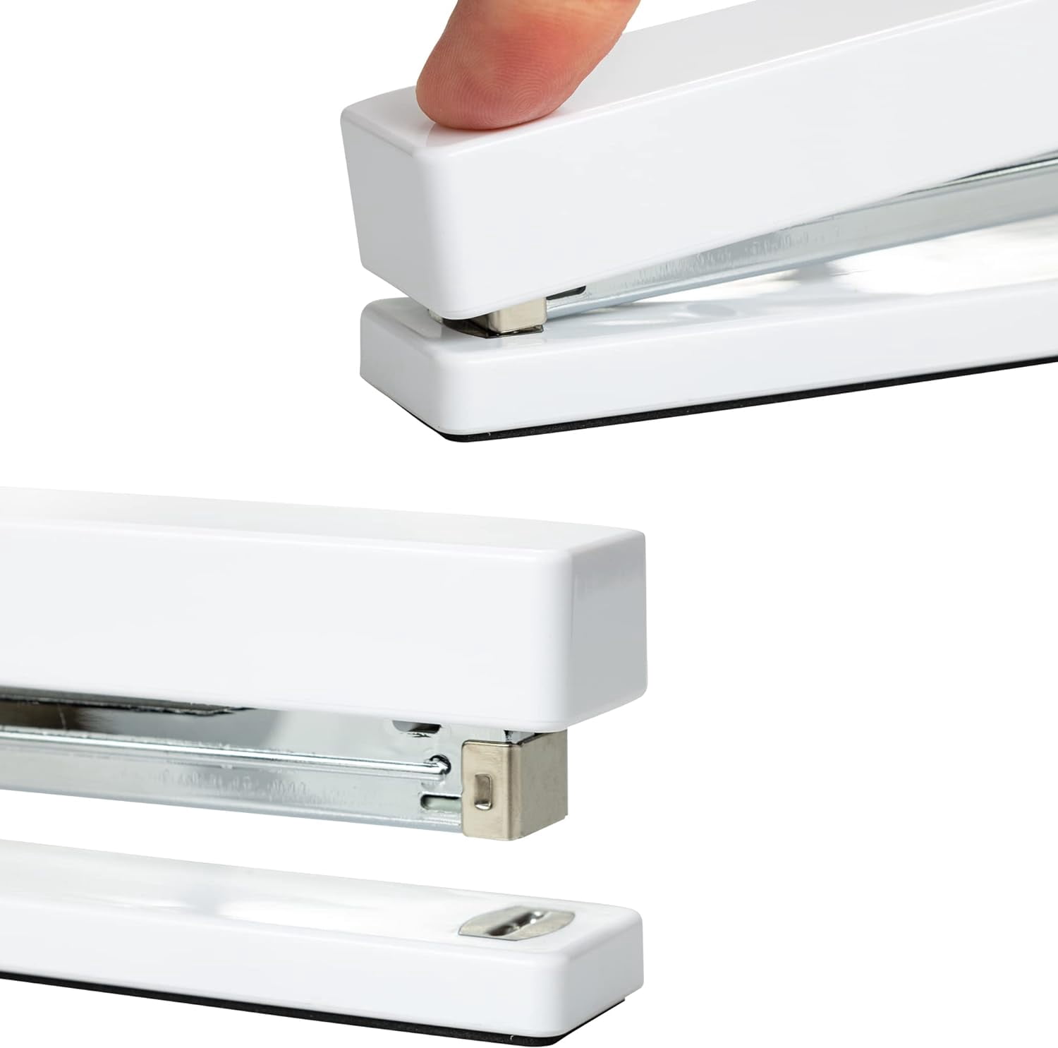 Modern Desk Stapler - White - Sold Individually