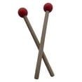 thumbnail image 3 of QualitChoice 2 Pcs Bâtons de Maillet en Caoutchouc pour Praticiens Rouge 18.5x2.5cm, 3 of 5