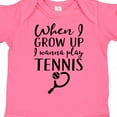 thumbnail image 4 of Inktastic Future Tennis Player Boys or Girls Baby Bodysuit, 4 of 5