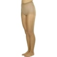 thumbnail image 3 of ToBeInStyle Women's Control Top Sheer Full Footed Panty Hose Hosiery Stockings, 3 of 5