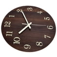 thumbnail image 4 of RelOJ Analógico, Movimiento de Cuarzo Luminoso 3D Estilo Retro de Pared Retro Para El Hogar para la Oficina, 4 of 7