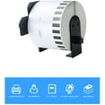 thumbnail image 2 of Aomya 2 Pack DK-2205 Brother Compatible Label Paper Roll 2-3/7"x100' Continuous White Labels with 2 Reusable Cartridges, 2 of 5