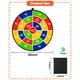 thumbnail image 4 of Tablero de dardos para niños Actgan, 66 cm, doble cara, con 20 bolas adhesivas, 4 of 6
