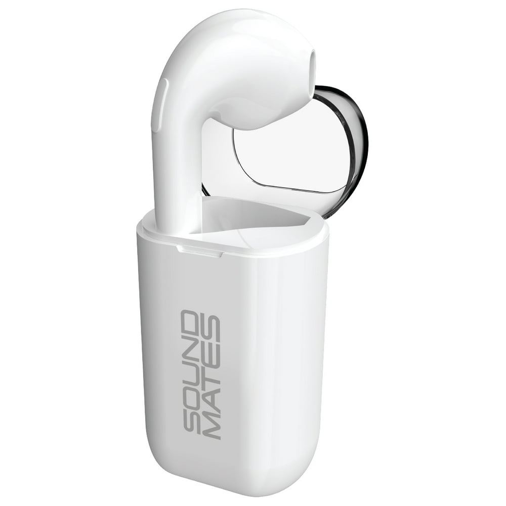tzumi SoundMates Mono Earbud (White)