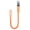 Orange, variant on Heavy Duty Paracords Lanyard with Buckle Glow in The Dark Strong Hanging Rope for Keychain Necklace Whistles Strap Portable Braided Fluorescent Lanyard for Outdoor Activities