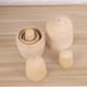 thumbnail image 5 of EeaseMX 5 muñecas Matryoshka de madera sin pintar para manualidades., 5 of 7
