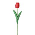 thumbnail image 1 of Wosthever 10X Artificial PU Real Touch Florals Bouquet Flores Decorativas de boda para jardín Vacaciones Florero Adornos Flores artificiales Rojo, 1 of 6