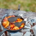 thumbnail image 2 of Mistaha Aluminum Foldable Salad Spoon and Fork Set for Outdoor Activities, 2 of 6