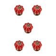 thumbnail image 1 of relayinert Poignées de Porte Poignée de Tirage Poignée de Porte Mobilier de Salon Quincaillerie Décoration Rouge 5ensemble, 1 of 6