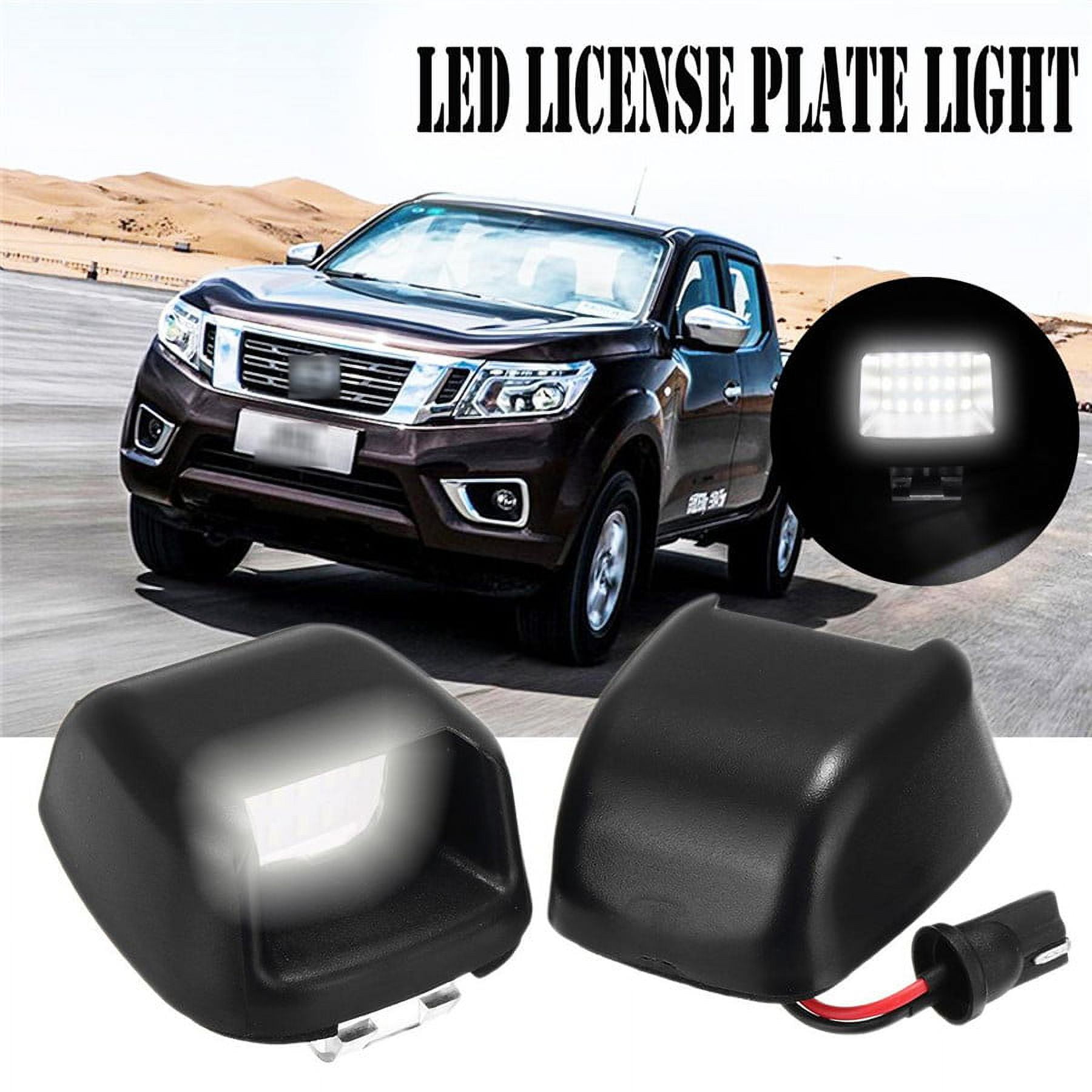 2x License Plate Light For Nissan Frontier 2007-19 Rear Bumper Replacement 18LED