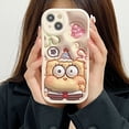 thumbnail image 3 of Funda De Teléfono De Dibujos Animados Para Xiaomi Redmi Note 9 9S 8 7 Pro Max 9A 9i Sport Bob Esponja Carcasa De Silicona Suave Ojos Grandes Redondos De La Cámara De Protección Lente Cubierta, 3 of 3
