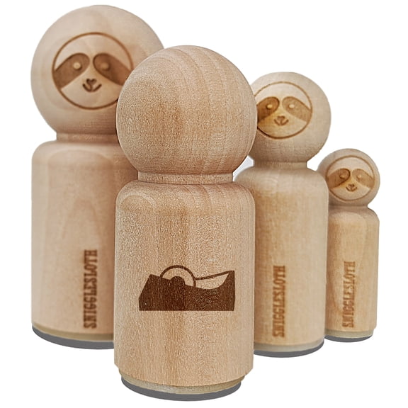 Tape Dispenser Roll Rubber Stamp for Scrapbooking Crafting Stamping - Small 3/4 Inch