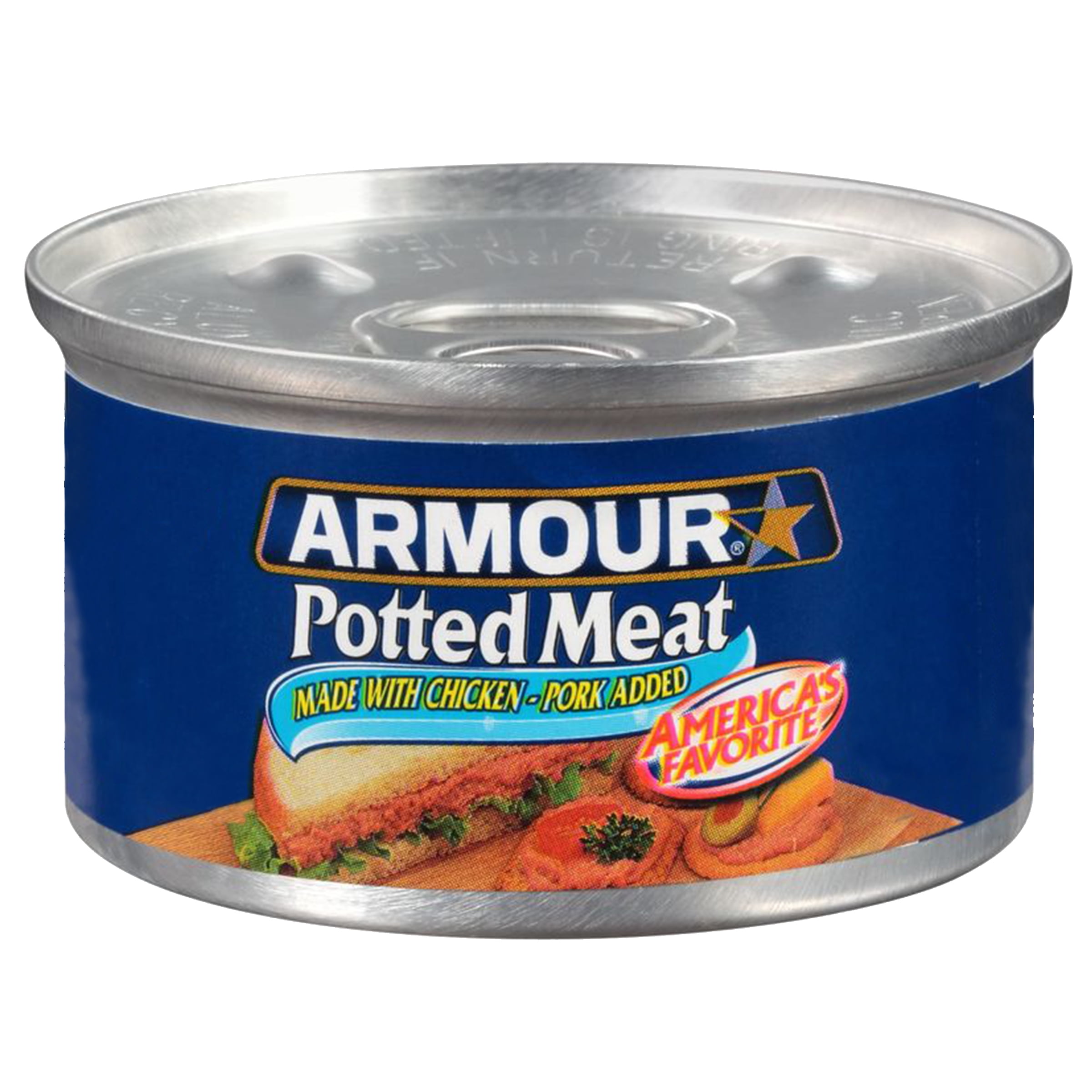 Made for meat. Potted meat. Canned meat. Meat Pot spotliatoes GHT 3. A can of meat.