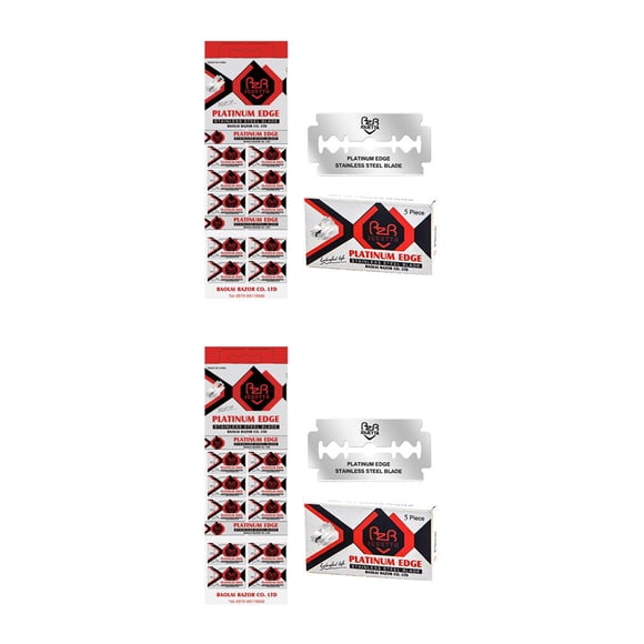 Cuchillas de afeitar Soidarity de acero inoxidable para hombres Tipo 2 NO2