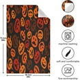 thumbnail image 3 of Dreamtimes Funny Halloween Pumpkin Kitchen Dish Towels 4 PieceAbsorbent Soft Dishcloths Towels Reusable Hand Towels Quick Drying Cleaning Cloth, Tea Towels,18" x 28", 3 of 7