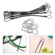 thumbnail image 3 of GOOHOCHY 6 cables de acero para gimnasio, portátiles, con extremo de bucle, para entrenamiento de fuerza en casa, accesorios para ejercicio corporal., 3 of 8