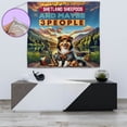 thumbnail image 4 of I Like Fishing, and my Shetland Sheepdog, and Maybe 3 People. Happy Father's Day Tapestry Sheltie Dog Lover Gifts Wall Hanging Backdrop Home Decor - 00004, 4 of 5