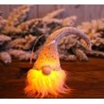 thumbnail image 3 of Muñeco de peluche de Papá Noel con luz LED, gnomo sueco, decoración navideña para fiesta en casa, 1 unidad, 3 of 9