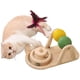 thumbnail image 3 of Juguete interactivo para gatos JAMW bola doble de colores sisal, 3 of 4