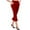 Red, variant on CFLVAEK Dressy Casual Capri Pants for Women with Pockets Slimming High Waistd Office Business Capris Comfy Flare Leg Slacks Solid Color Purple XL