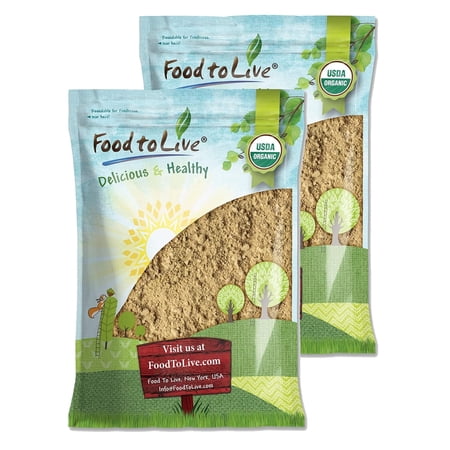 Organic Toasted Pumpkin Seeds Protein Powder, 10 Pounds — Non-GMO, Kosher, Vegan — by Food to Live