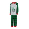 thumbnail image 3 of Meihuid Christmas Pajamas for Family 2023 Family Matching Outfits Xmas Long Sleeve Family Jammies Matching Holiday Pajamas, 3 of 9