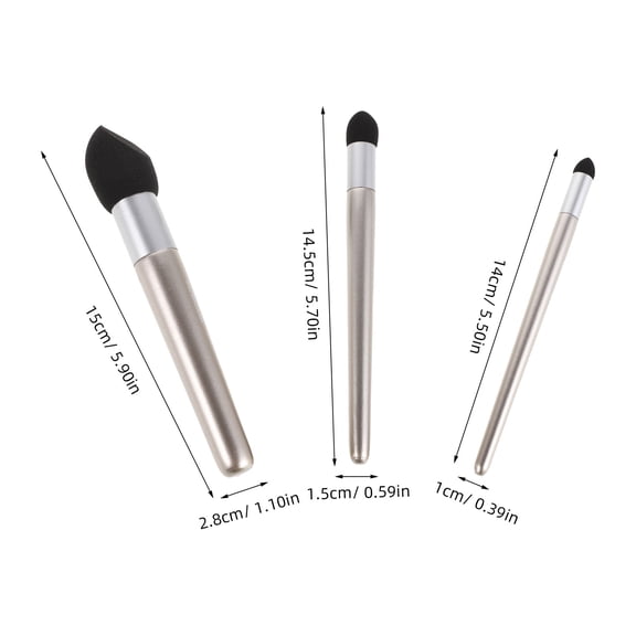 3pcs Oil Pastel Blending Tools - Artist Rubbing Sponge Brush Drawing Sketch Blending Stump Art Blender Tools for Oil Painting Sketch Arts