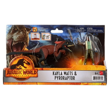 Jurassic World: Dominion Pack Kayla Watts & Pyroraptor Figure Set