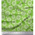 thumbnail image 1 of Soimoi Cotton Poplin Fabric Floral Mandala Print Sewing Fabric Yard 56 Inch Wide, 1 of 3